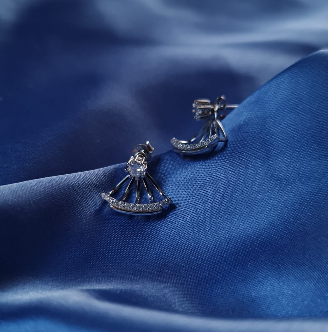 Classy 925 Italian Silver Earrings