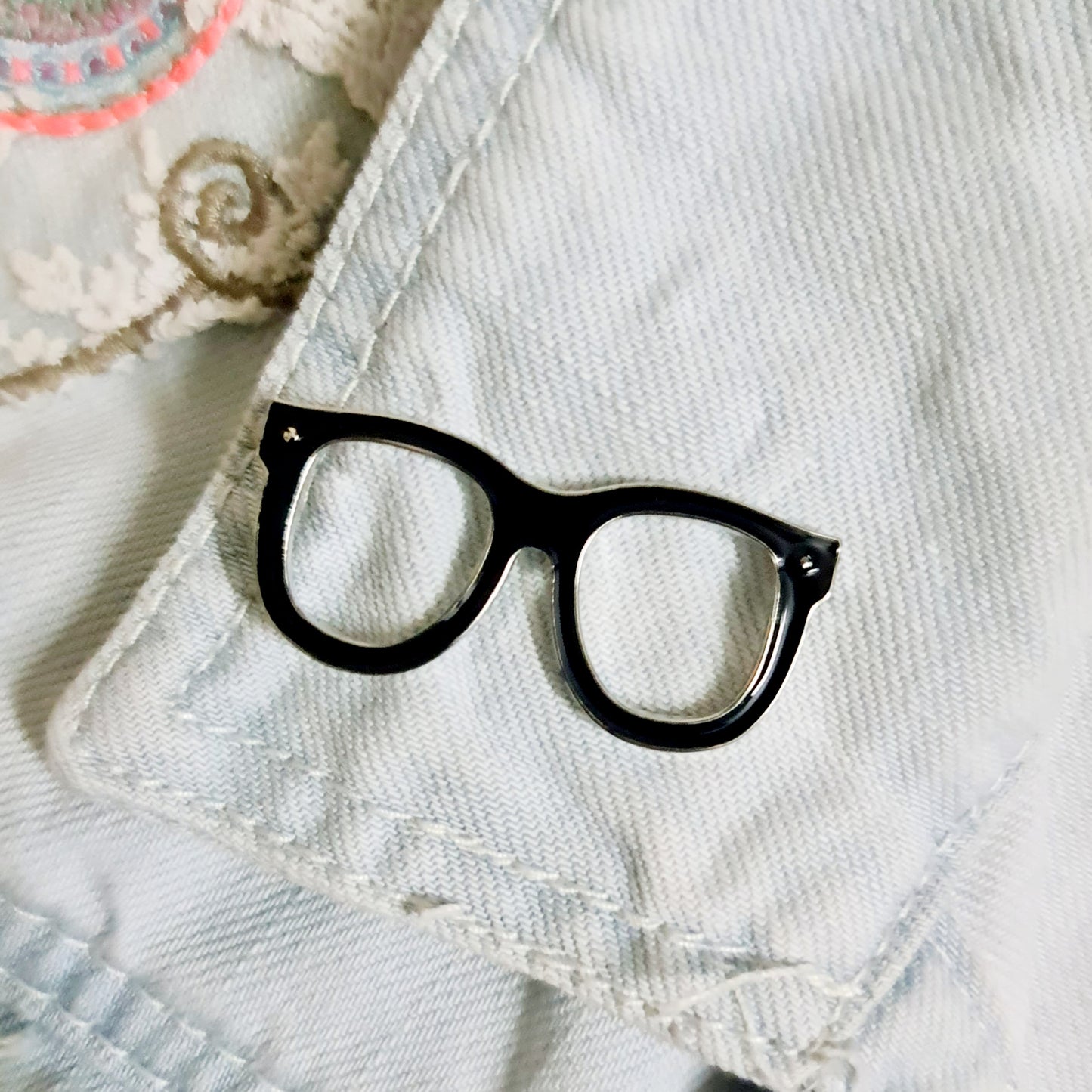 Stainless Steel Eyeglasses Pin