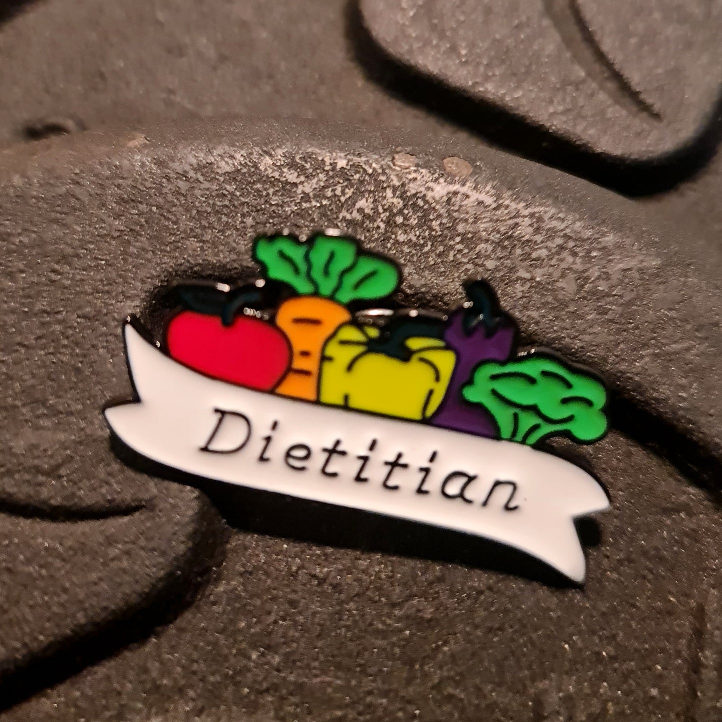 Stainless Steel Dietitian Pin