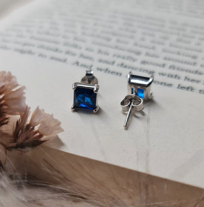 Blue Stone Earrings