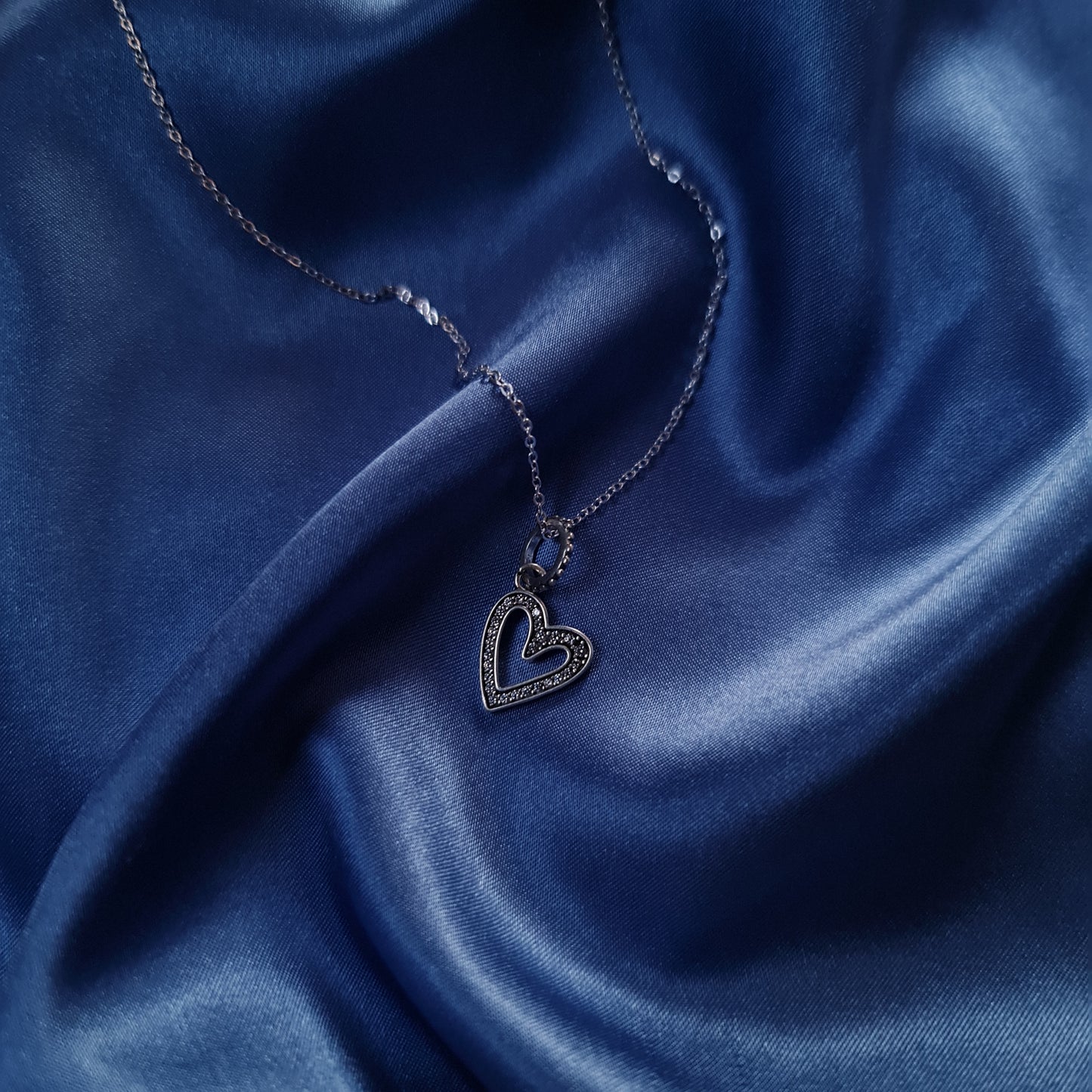 Heart 925 Italian Silver Necklace