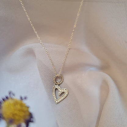 Heart 925 Italian Silver Necklace